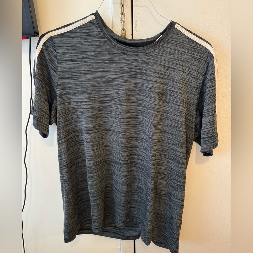 Adidas Gray Workout Tshirt Top